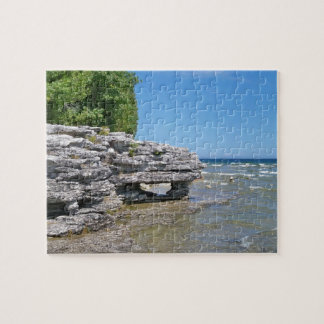 Puzzle Línea de la playa del parque del punto de la cueva