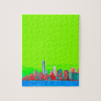 Puzzle Línea Sky de la ciudad de Nueva York