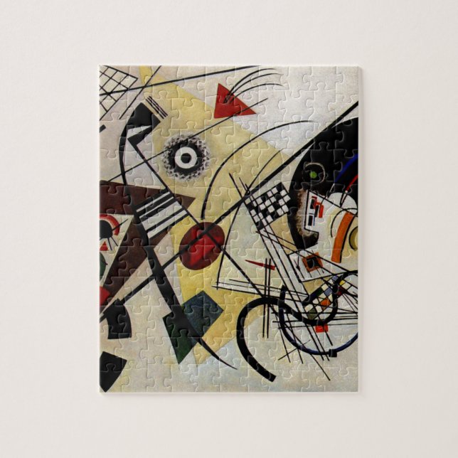Puzzle Línea transversal ininterrumpida de Kandinsky (Vertical)