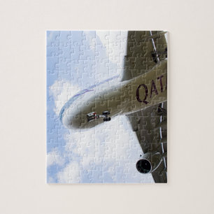 Puzzle Líneas aéreas Airbus A380 de Qatar