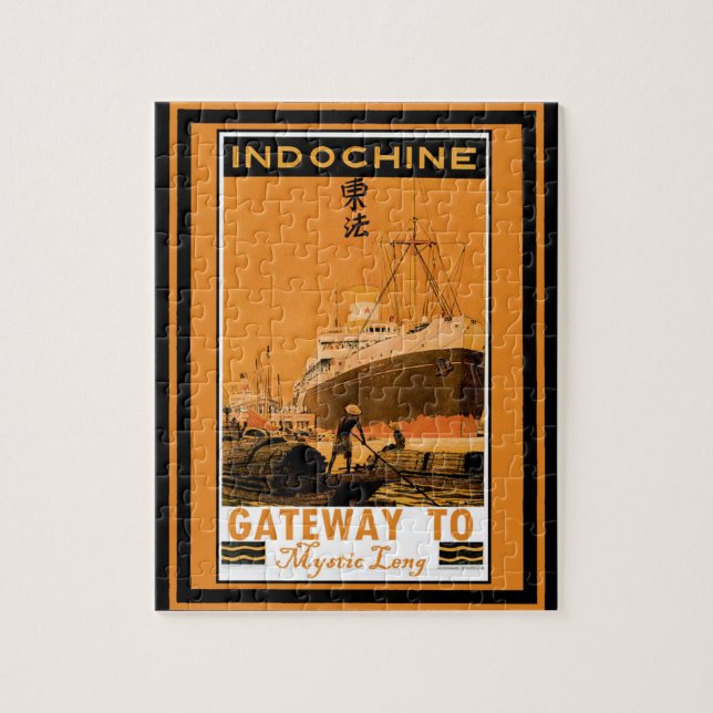 Puzzle Líneas de cruceros de Lovecraft: Leng místico (Vertical)