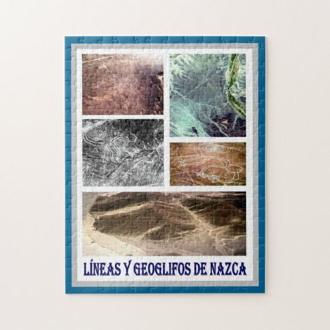 Puzzle Líneas y geoglifos De Nazca - Perú - (Vertical)