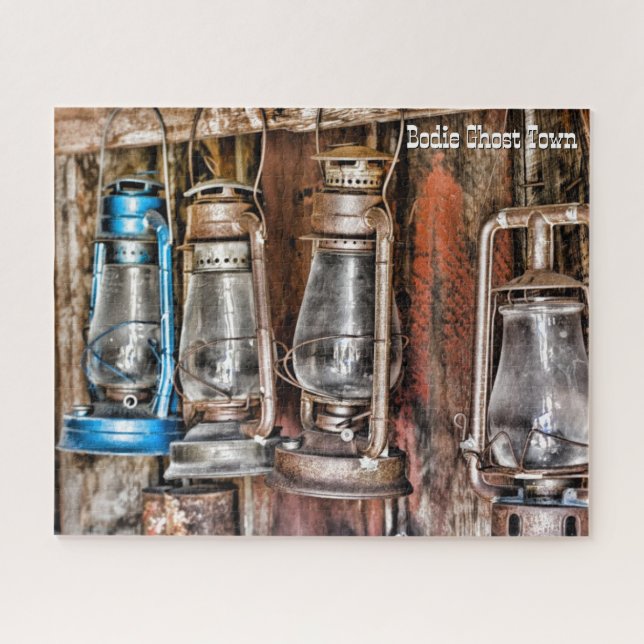 Puzzle Linternas colgantes de Bodie Ghost Town (Horizontal)
