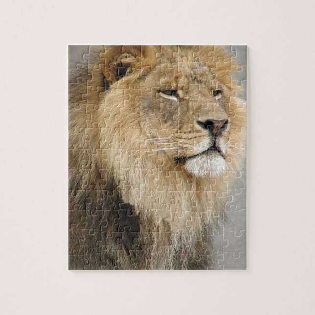 Puzzle Lion Lovers Art (Vertical)