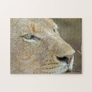 Puzzle Lioness Face