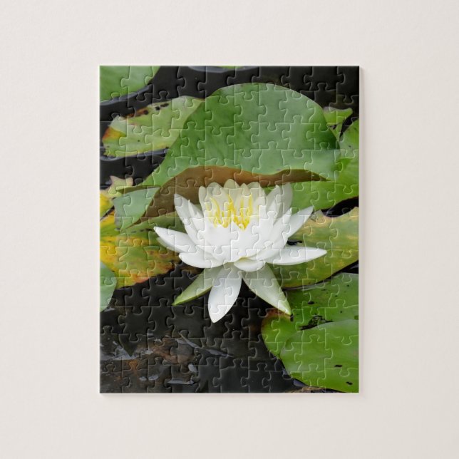 Puzzle Lirio blanco (Vertical)