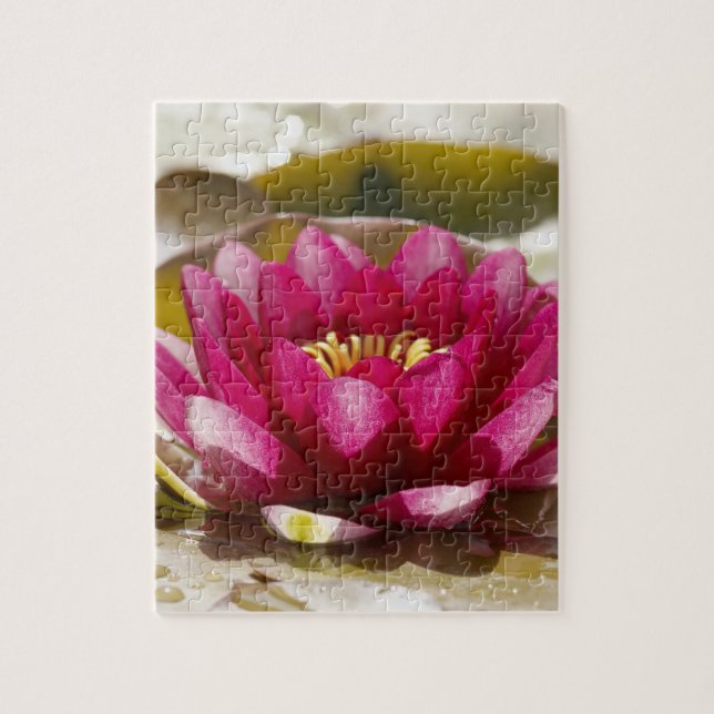 Puzzle Lirio de agua (Vertical)