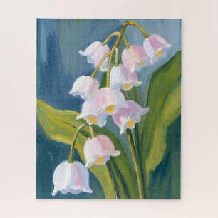 Puzzle Lirio de los Valles   Pintura de Acuarela de Flor