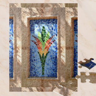 Puzzle Lirio de mosaico de colores