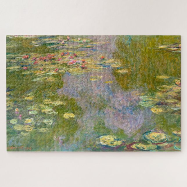 Puzzle Lirios de agua | Claude Monet | (Horizontal)