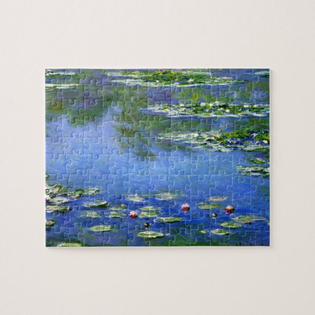 Puzzle Lirios de agua de Claude Monet (Horizontal)