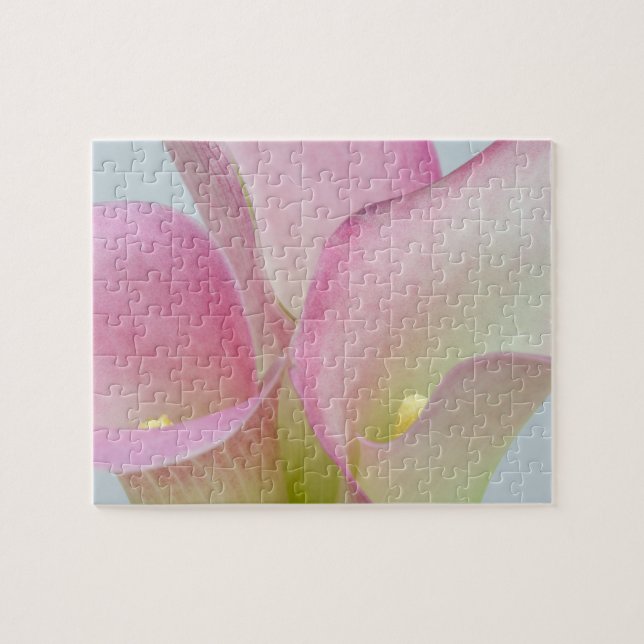 Puzzle Lirios de Calla Rosados (Horizontal)