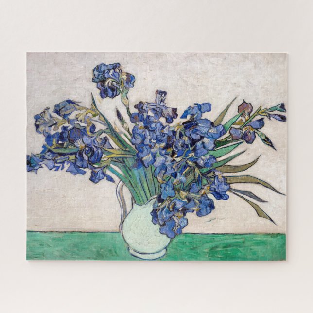 Puzzle Lirios | Vincent van Gogh | (Horizontal)
