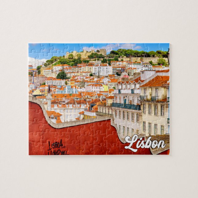 Puzzle Lisboa, Portugal (Horizontal)