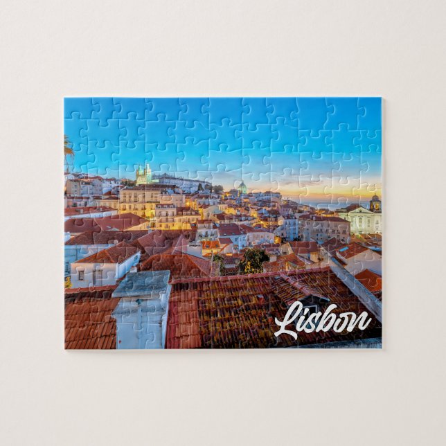 Puzzle Lisboa, Portugal (Horizontal)