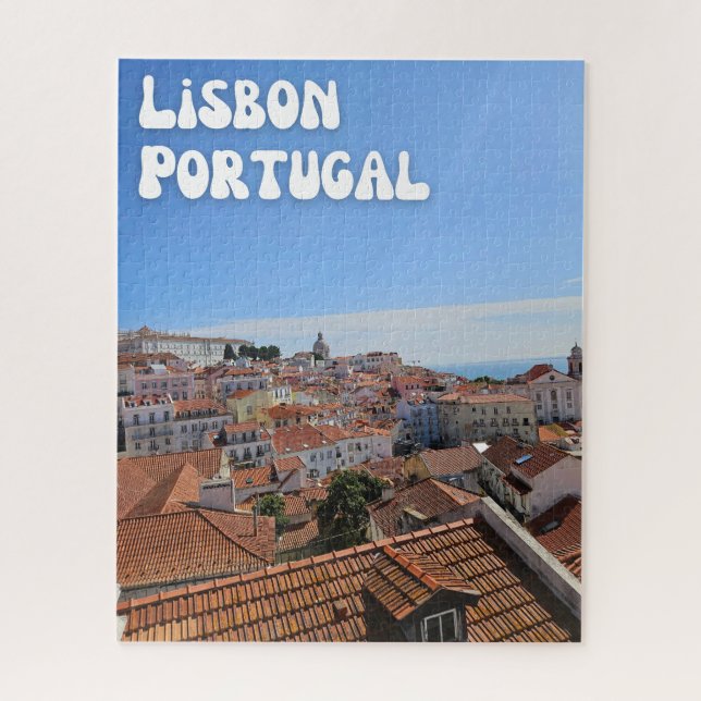 Puzzle Lisboa, Portugal (Vertical)