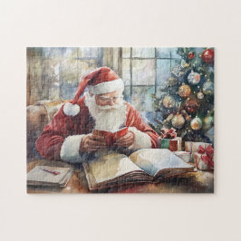 Puzzle Listas de Santa Claus