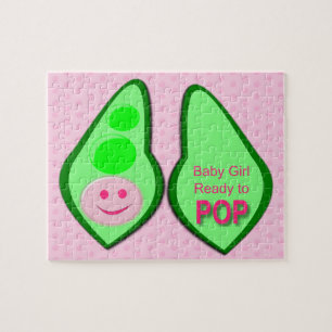 Puzzle Listo para pop Girl Pea Rosa