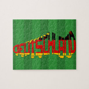 Puzzle Listón del fútbol de Deutschland Alemania