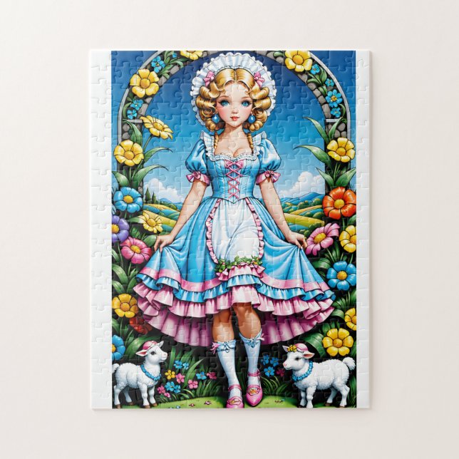 Puzzle Little Bo Peep (Vertical)