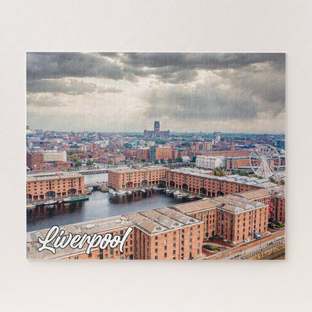 Puzzle Liverpool, Inglaterra, Reino Unido (Horizontal)