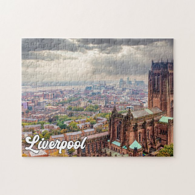 Puzzle Liverpool, Inglaterra, Reino Unido (Horizontal)