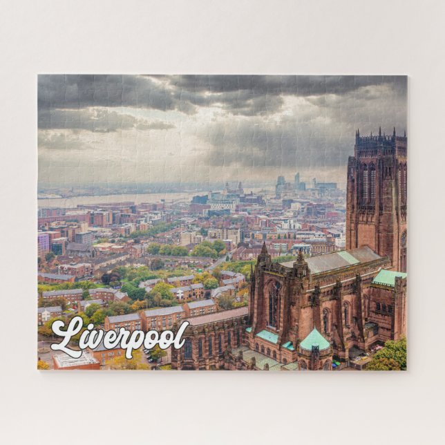 Puzzle Liverpool, Inglaterra, Reino Unido (Horizontal)