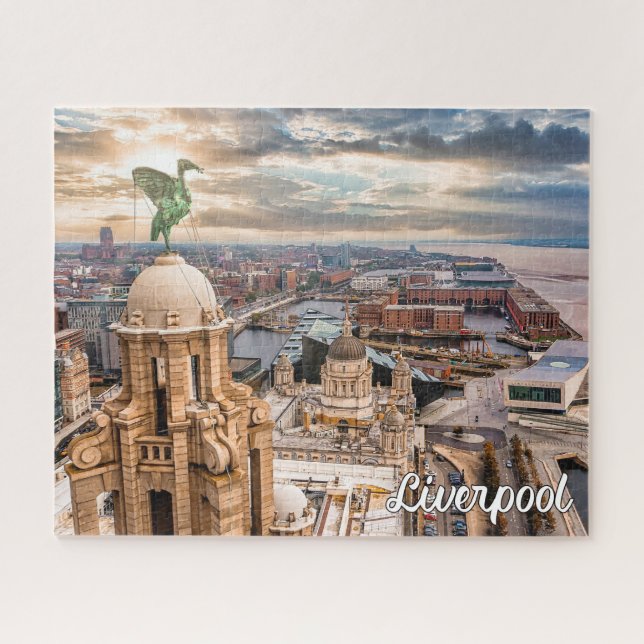 Puzzle Liverpool, Inglaterra, Reino Unido (Horizontal)