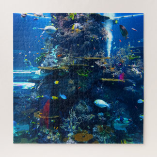 Puzzle Living Coral Reef with Fish