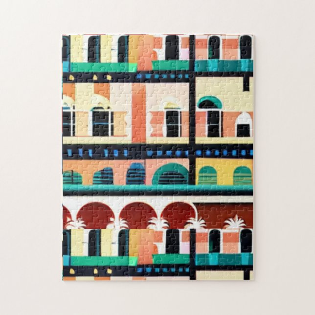 Puzzle Living Tropical Paradise (Vertical)