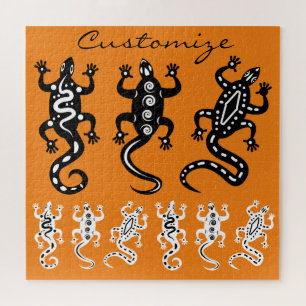 Puzzle Lizarras blancas/negras Thunder_Cove estilo suroes