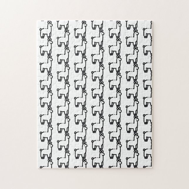 Puzzle Llama (Vertical)