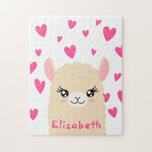 Puzzle Llama amor