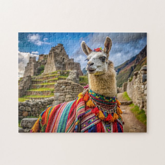 Puzzle Llama de Perú (Horizontal)