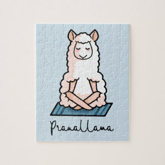 Puzzle Llama de yoga - Pranallama