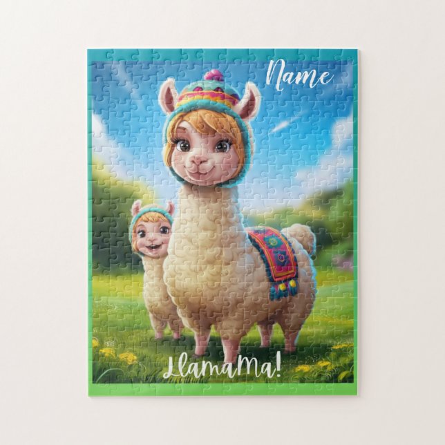 Puzzle ¡Llama Mamá! (Vertical)