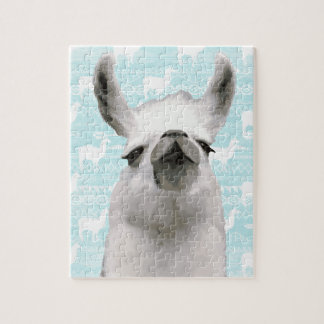 Puzzle Llama Mama Dream Nubes Aztec Resumen Geométrico