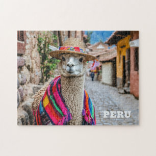 Puzzle Llama peruana