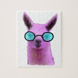 Puzzle Llama rosa Guay!