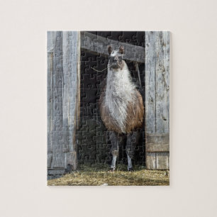 Puzzle Llama, saludo al día