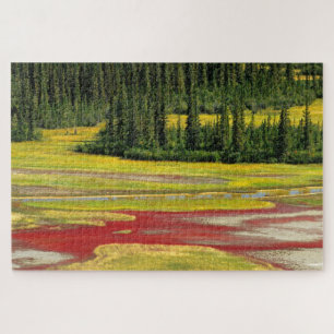 Puzzle Llanura de Sal y Bosque Parque Nacional Wood Buf