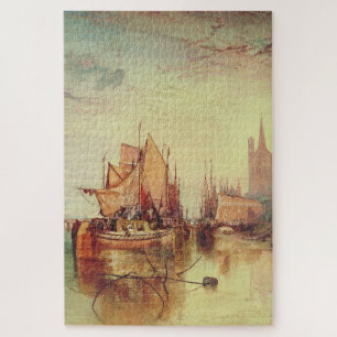 Puzzle Llegada de un Packet Boat por Joseph Turner