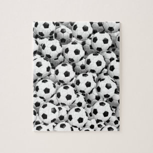 Puzzle Llenado de los balones de fútbol