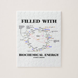 Puzzle Lleno De Energía Bioquímica (Ciclo Krebs)