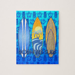 Puzzle Llevado practicar surf