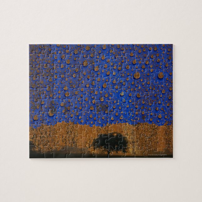 Puzzle Lluvia ácida y contaminación ambiental (Horizontal)