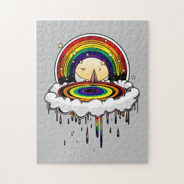 Puzzle Lluvia arcoiris (Vertical)