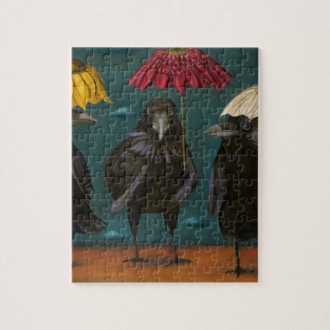 Puzzle Lluvia de los cuervos (Vertical)