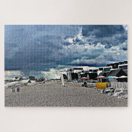 Puzzle Lluvia por la playa de Hythe Fisherman's Beach