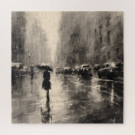 Puzzle Lluvia Veraniega En La Ciudad